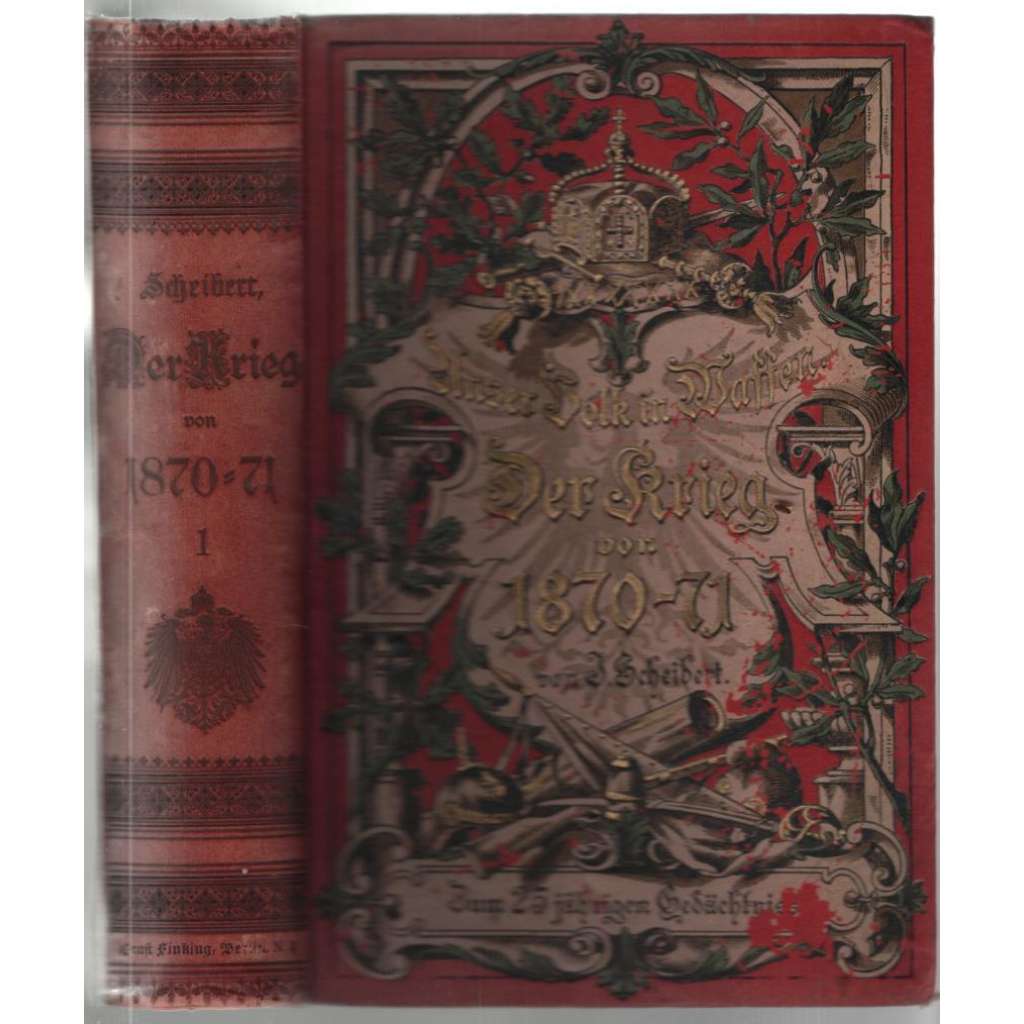 Der deutsch-französische Krieg 1870/71 1. svazek [německo-francouzská válka]