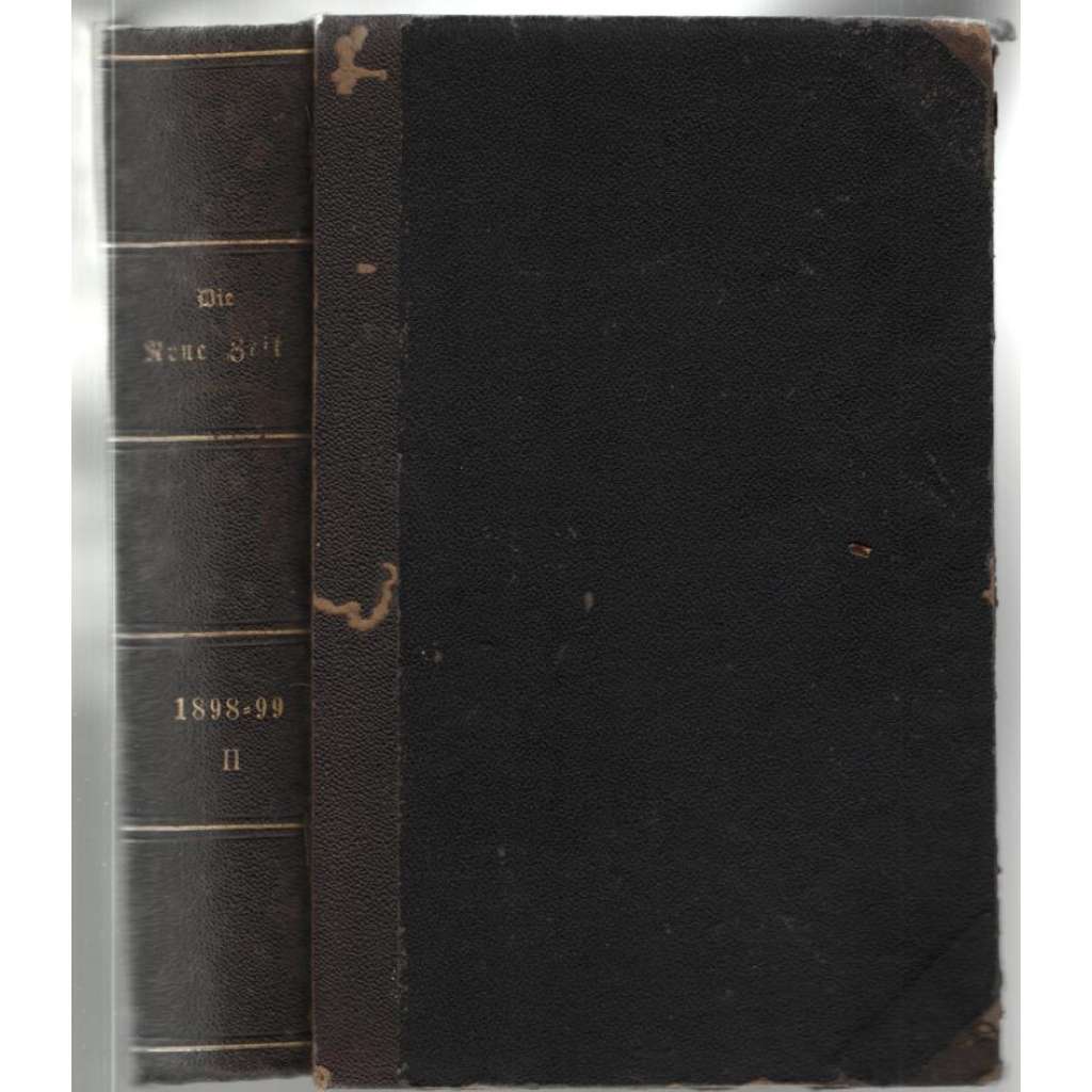 Die Neue Zeit. Revue des geistigen und öffentlichen Lebens; Zweiter Band, 17. Jahrgang 1899 [německá soc. demokracie]