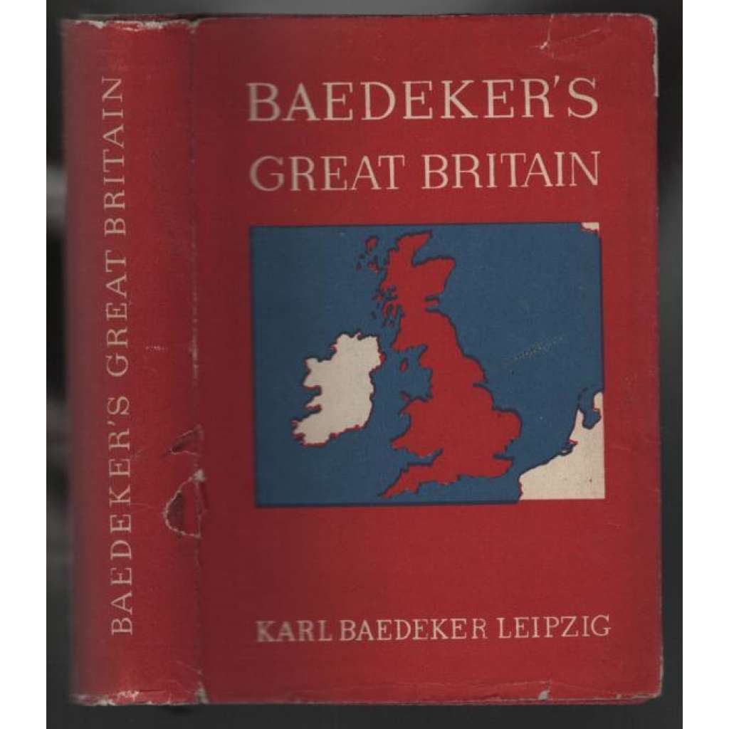 Baedeker´s Great Britain. Handbook for Travellers. With 96 Maps and Plans, and a Panorama [průvodce, Velká Británie]