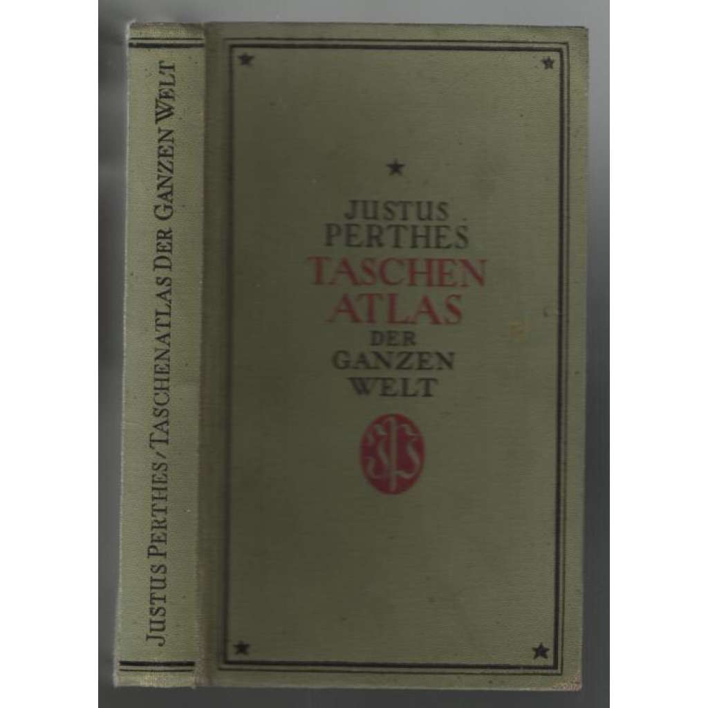 Justus Perthes´ Taschenatlas der Ganzen Welt [atlas světa]
