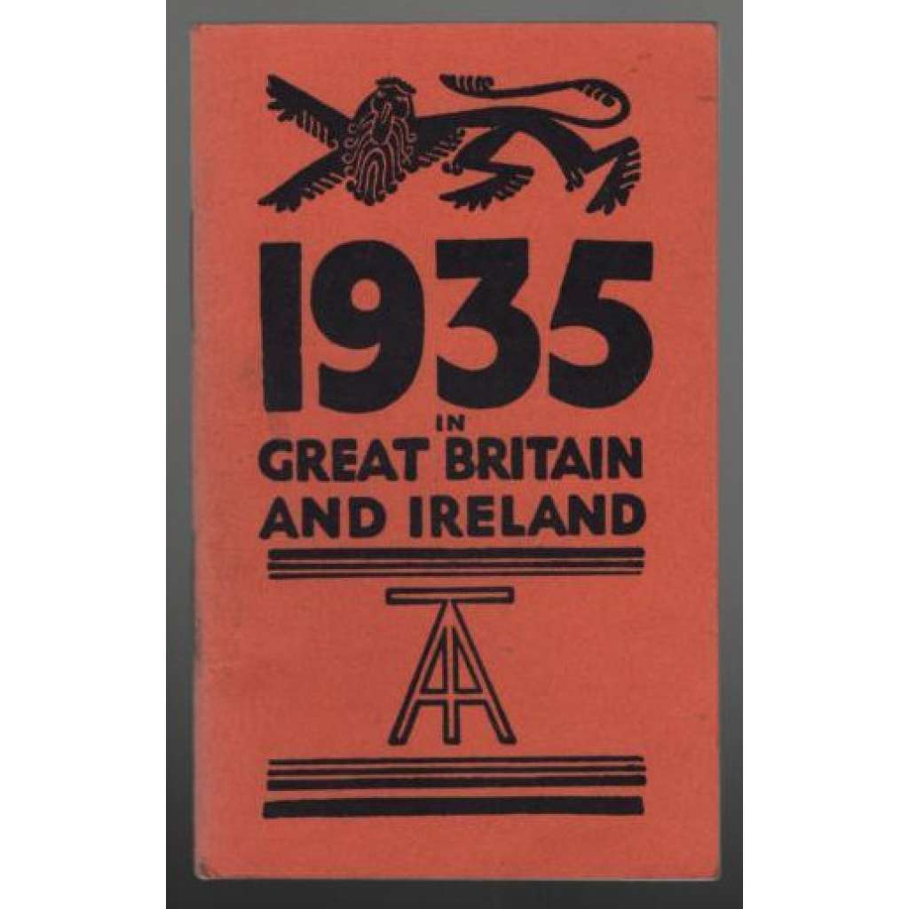 1935 in Great Britain and Ireland. Calendar of Events with Some Notes for the Guidance of Visitors [průvodce, Velká Británie a Irsko]