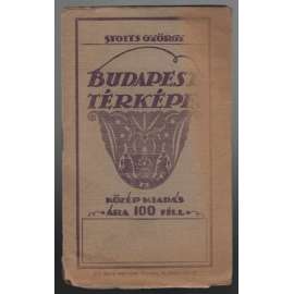 Budapest térképe, Közép kiadás  [mapa Budapešti]