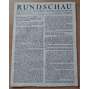 Rundschau über Politik, Wirtschaft und Arbeitebewegung; 2. Jahrg. 1933, Nr. 1, 3-6, 8-14, 18-42, 44, 46-50 [politický časopis]