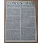 Rundschau über Politik, Wirtschaft und Arbeitebewegung; 2. Jahrg. 1933, Nr. 1, 3-6, 8-14, 18-42, 44, 46-50 [politický časopis]
