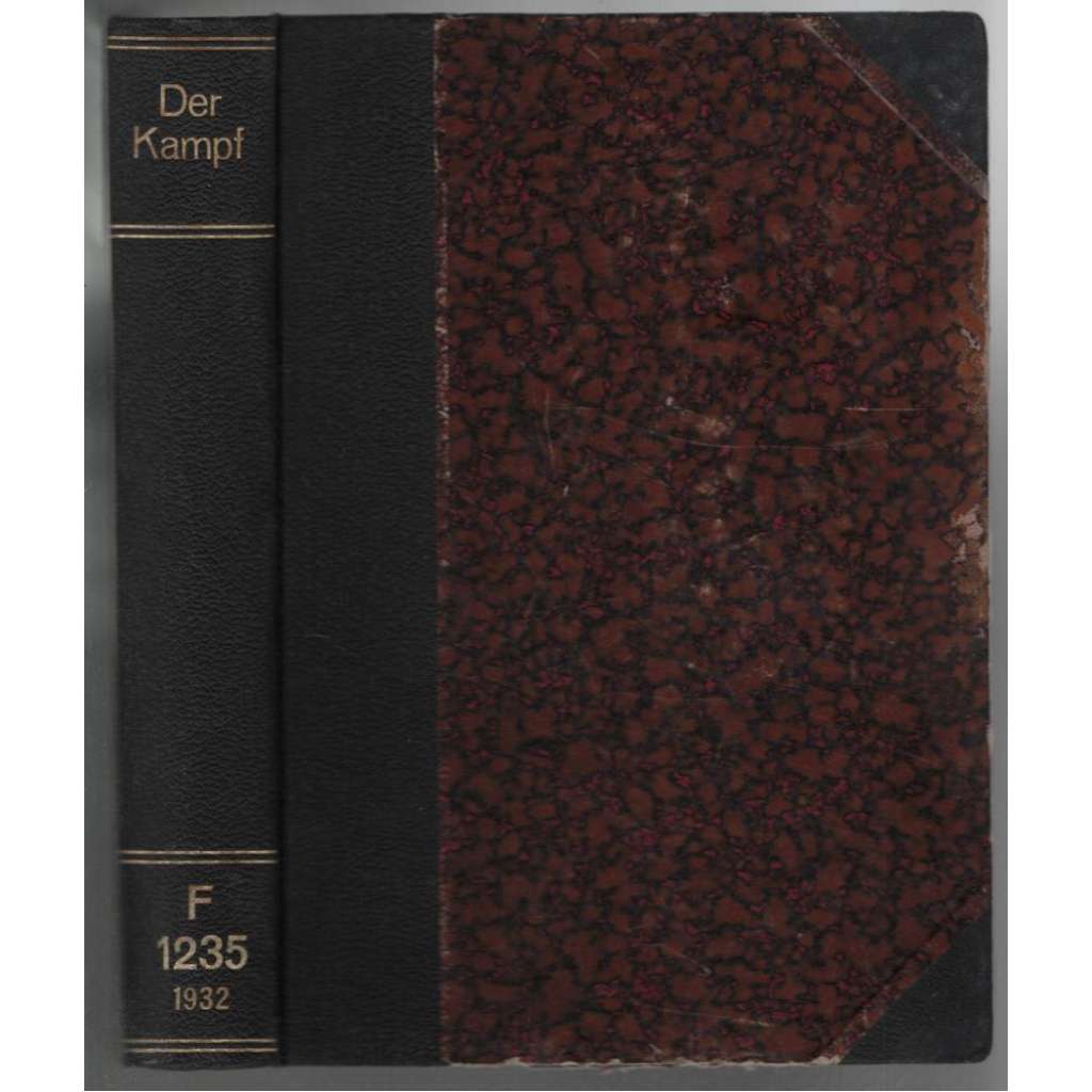 Der Kampf. Sozialdemokratische Montasschrift. Fünfundzwanzigster Band, Nr. 1-12, 1932 [rakouská sociální demokracie]