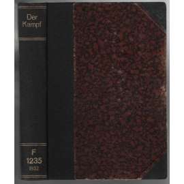 Der Kampf. Sozialdemokratische Montasschrift. Fünfundzwanzigster Band, Nr. 1-12, 1932 [rakouská sociální demokracie]