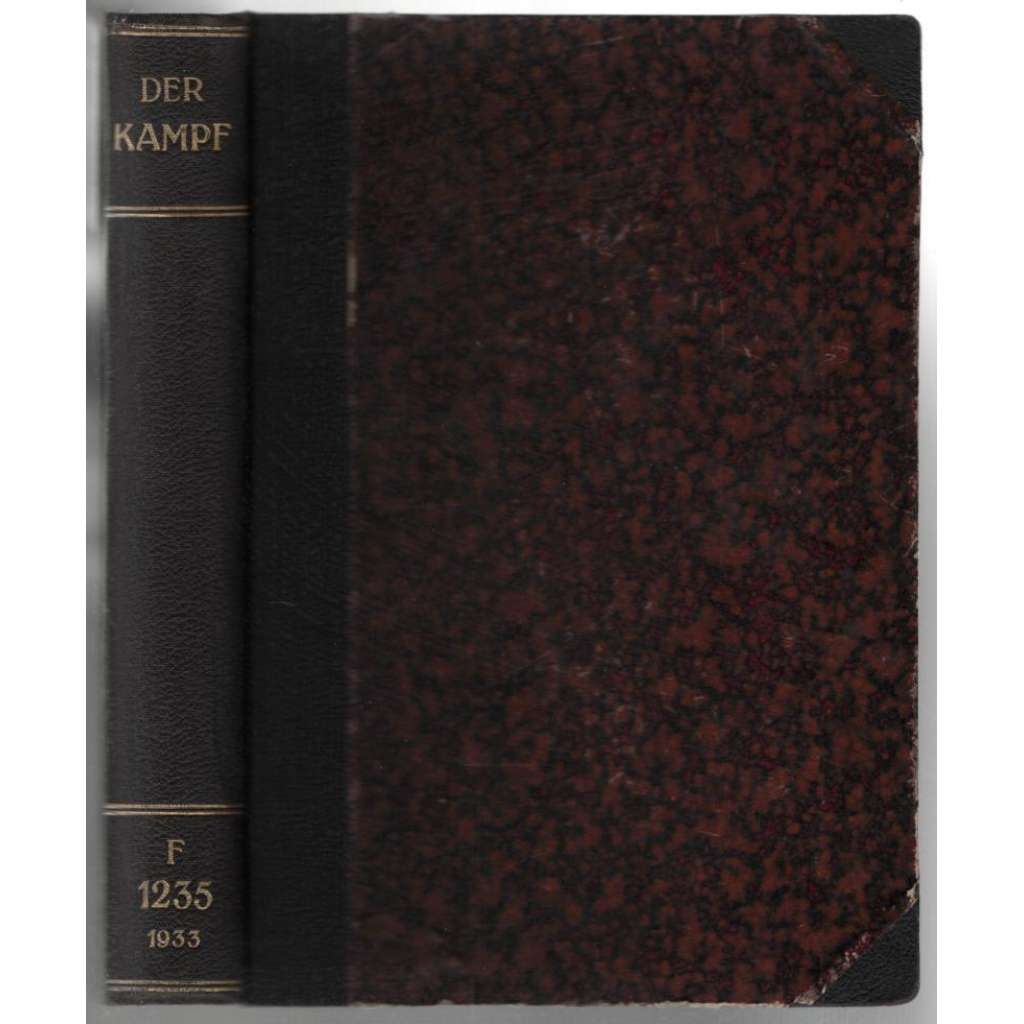 Der Kampf. Sozialdemokratische Montasschrift. Sechsundzwanzigster Band, Nr. 1-12, 1933 [rakouská sociální demokracie]