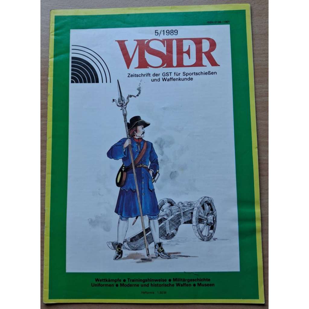 Visier. Zeitschrift der GST für Sportschießen und Waffenkunde; 5/1989 [sportovní střelba, NDR]
