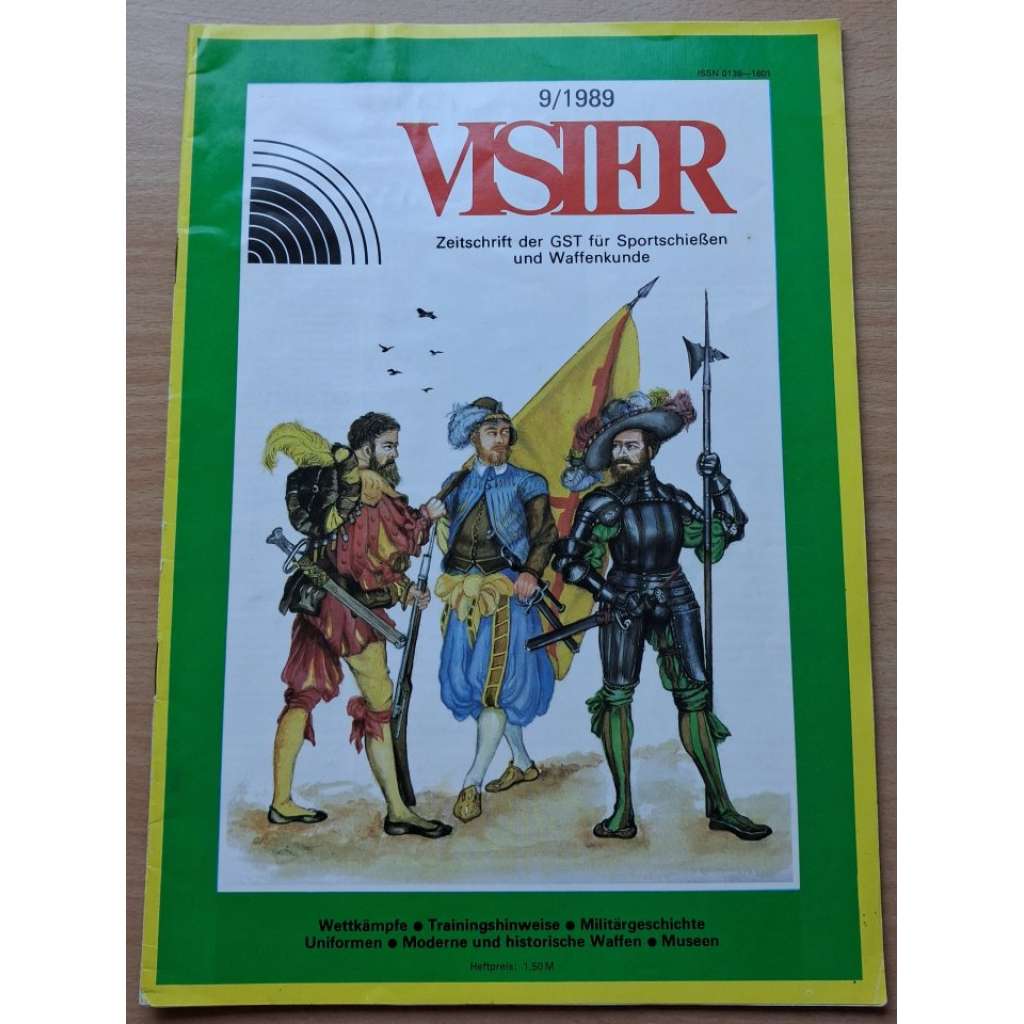 Visier. Zeitschrift der GST für Sportschießen und Waffenkunde; 9/1989 [sportovní střelba, NDR]