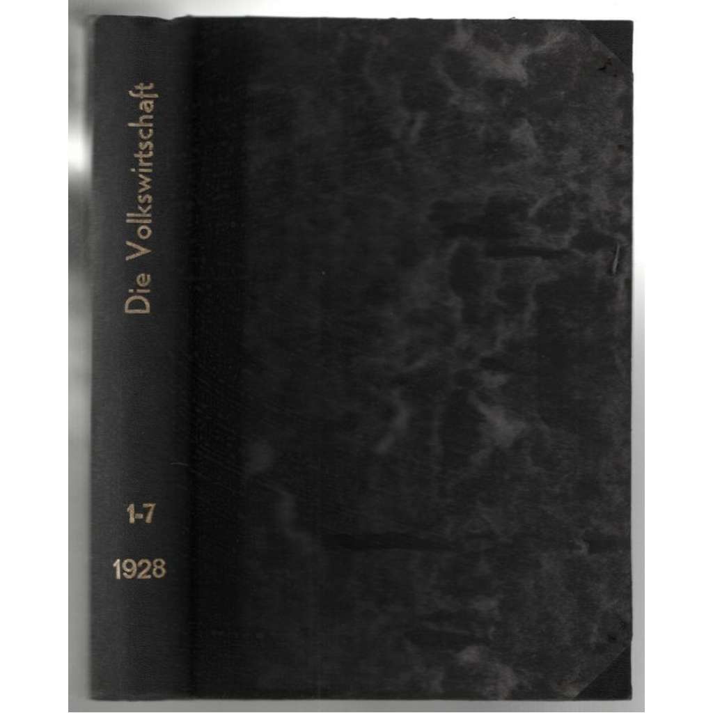 Die Volkswirtschaft der Union der Sozialistischen Sowjet-Republiken; 7. Jahrgang 1928, Nr. 1-7 [SSSR, ekonomika]