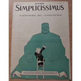 Simplicissimus; 34. Jahrgang, Nr. 50, 10. März 1930 [německý satirický týdeník]