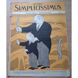 Simplicissimus; 35. Jahrgang, Nr. 13, 23. Juni 1930 [německý satirický týdeník]