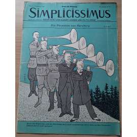Simplicissimus; 36. Jahrgang, Nr. 31, 2. November 1931 [německý satirický týdeník]