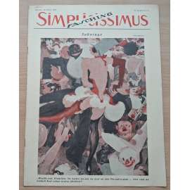 Simplicissimus; 37. Jahrgang, Nr. 47, 19. Februar 1933 [německý satirický týdeník]