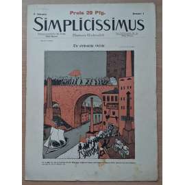 Simplicissimus. Illustrierte Wochenschrift; 9. Jahrgang, Nr. 4, 19. April 1904 [německý satirický týdeník]