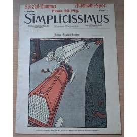 Simplicissimus. Illustrierte Wochenschrift; 9. Jahrgang, Nr. 12, 14. Juni 1904 [německý satirický týdeník]