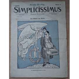 Simplicissimus. Illustrierte Wochenschrift; 9. Jahrgang, Nr. 13, 21. Juni 1904 [německý satirický týdeník]