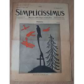 Simplicissimus; 23. Jahrgang, Nr. 7, 14. Mai 1918 [německý satirický týdeník]