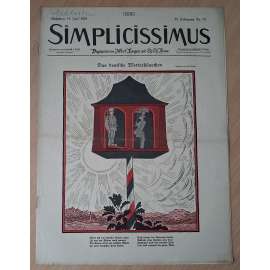 Simplicissimus; 23. Jahrgang, Nr. 16, 16 Juli 1918 [německý satirický týdeník]
