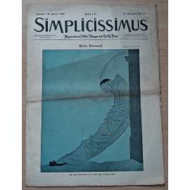 Simplicissimus; 23. Jahrgang, Nr. 44, 28. Januar 1919 [německý satirický týdeník]