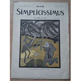 Simplicissimus. Extra-Nummer - Friede [německý satirický časopis]