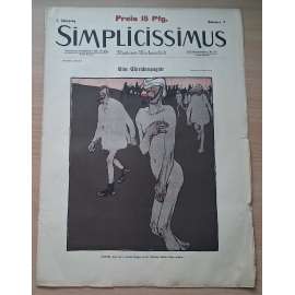 Simplicissimus. Illustrierte Wochenschrift; 7. Jahrgang, Nr. 2 [německý satirický týdeník]