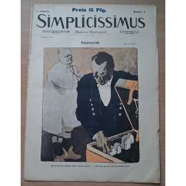 Simplicissimus. Illustrierte Wochenschrift; 7. Jahrgang, Nr. 4 [německý satirický týdeník]