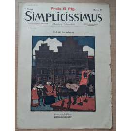 Simplicissimus. Illustrierte Wochenschrift; 7. Jahrgang, Nr. 10 [německý satirický týdeník]