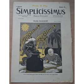 Simplicissimus. Illustrierte Wochenschrift; 7. Jahrgang, Nr. 49 [německý satirický týdeník]
