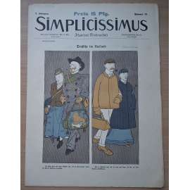 Simplicissimus. Illustrierte Wochenschrift; 7. Jahrgang, Nr. 15 [německý satirický týdeník]