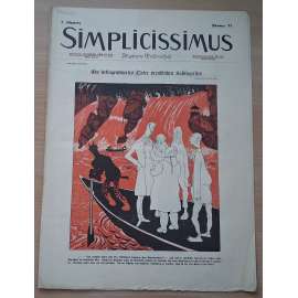 Simplicissimus. Illustrierte Wochenschrift; 7. Jahrgang, Nr. 22 [německý satirický týdeník]