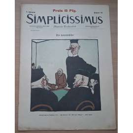 Simplicissimus. Illustrierte Wochenschrift; 7. Jahrgang, Nr. 35 [německý satirický týdeník]