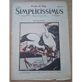 Simplicissimus. Illustrierte Wochenschrift; 7. Jahrgang, Nr. 38 [německý satirický týdeník]