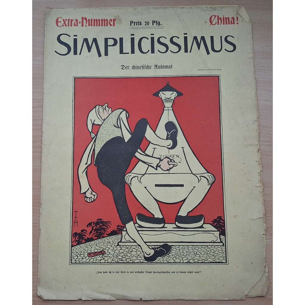 Simplicissimus. Extra-Nummer - China; 6. Jahrgang [německý satirický týdeník]