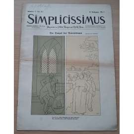 Simplicissimus; 18. Jahrgang, Nr. 7, 12. Mai 1913 [německý satirický týdeník]
