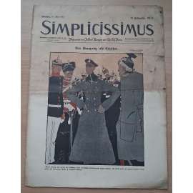 Simplicissimus; 18. Jahrgang, Nr. 8, 19. Mai 1913 [německý satirický týdeník]