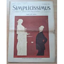 Simplicissimus; 18. Jahrgang, Nr. 42, 12. Januar 1914 [německý satirický týdeník]