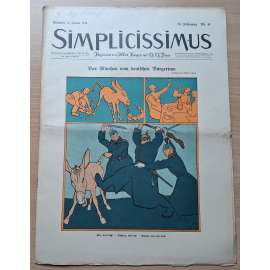 Simplicissimus; 18. Jahrgang, Nr. 44, 26. Januar 1914 [německý satirický týdeník]