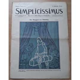Simplicissimus; 18. Jahrgang, Nr. 46, 9. Februar 1914 [německý satirický týdeník]