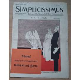 Simplicissimus; 20. Jahrgang, Nr. 5, 4. Mai 1915 [německý satirický týdeník]