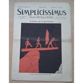 Simplicissimus; 24. Jahrgang, Nr. 20, 12. August 1919 [německý satirický týdeník]