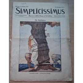 Simplicissimus; 24. Jahrgang, Nr. 31, 28. Oktober 1919 [německý satirický týdeník]