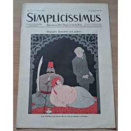 Simplicissimus; 27. Jahrgang, Nr. 28, 11. Oktober 1922 [německý satirický týdeník]
