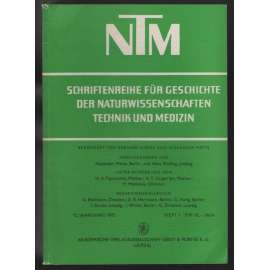 NTM. Schriftenreihe für Geschichte der Naturwissenschaften, Technik und Medizin; 12. Jahrg. 1975, Heft 1 [vědecký časopis NDR]