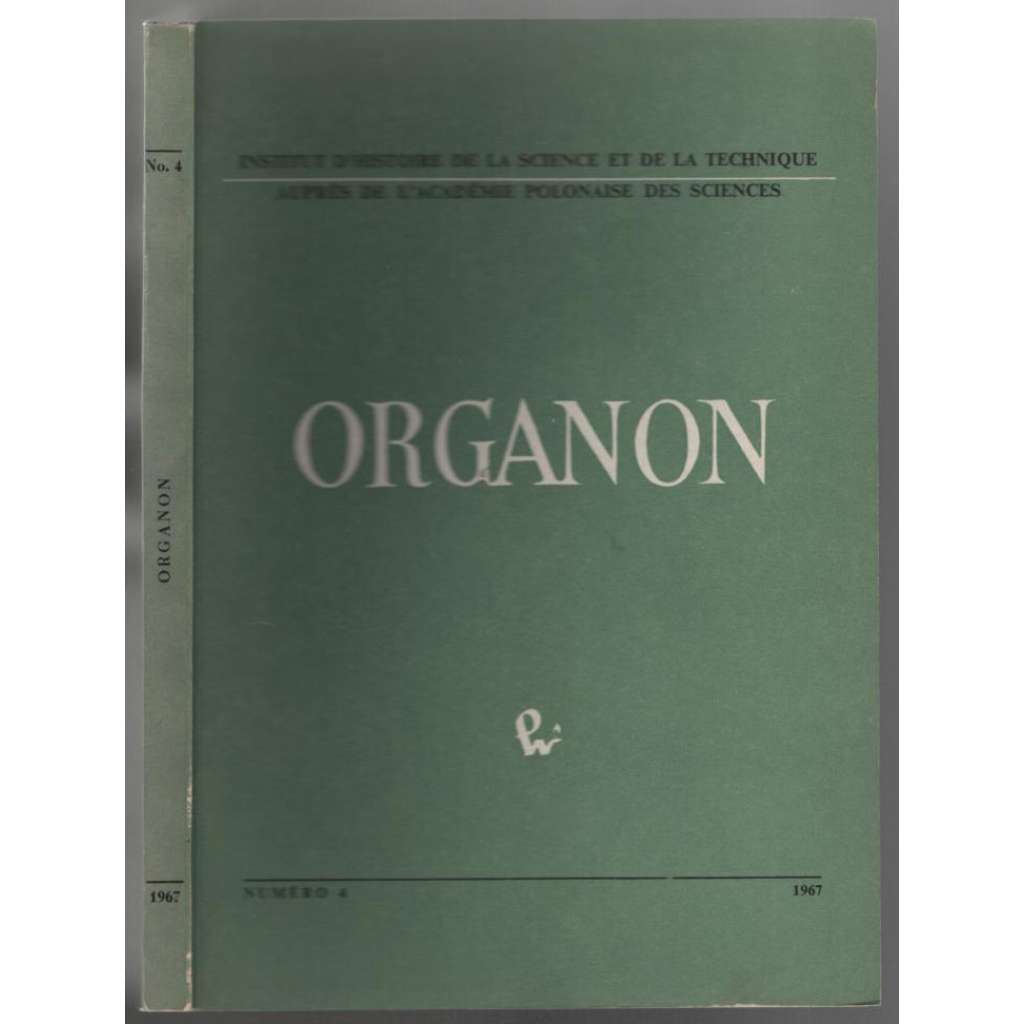 Organon; Numéro 4, 1967 [polský vědecký časopis]