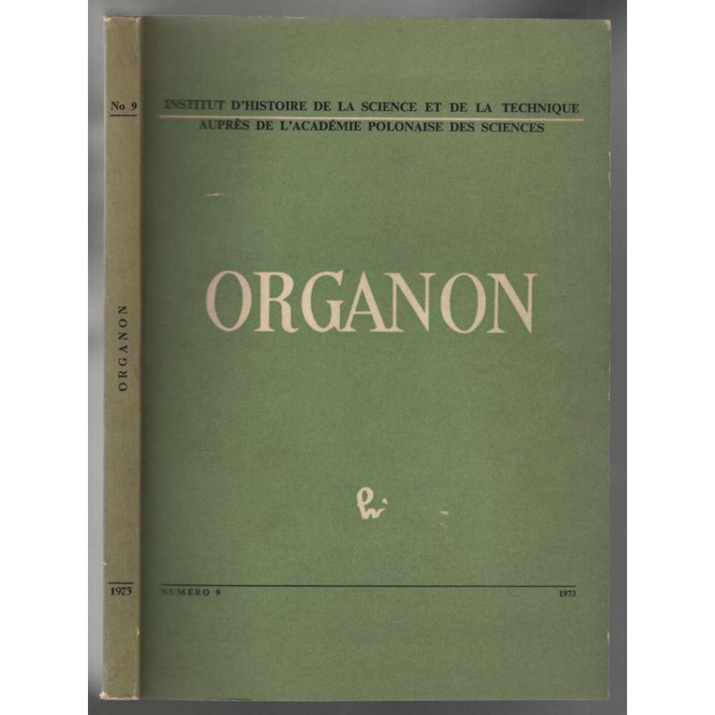 Organon; Numéro 9, 1973 [polský vědecký časopis]