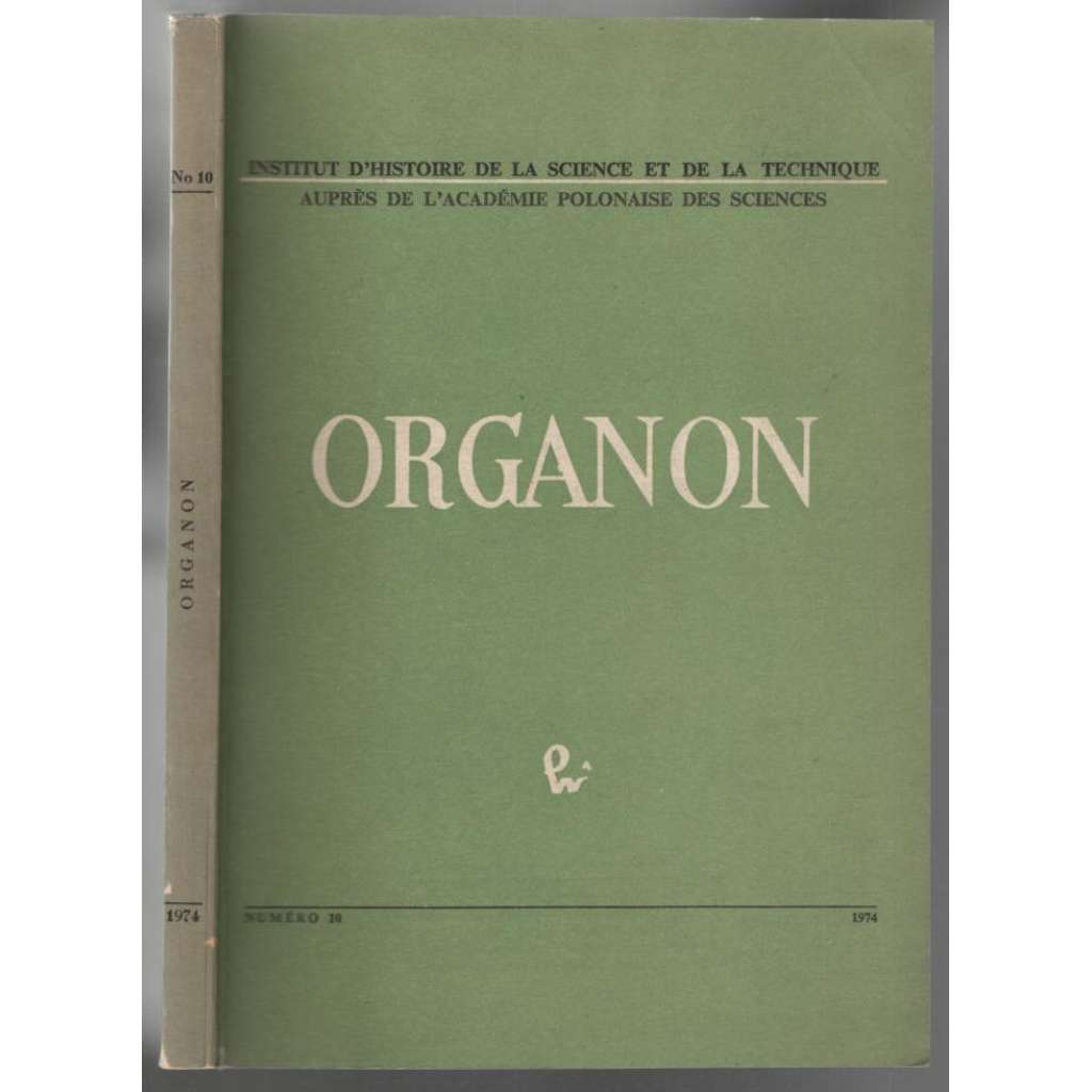 Organon; Numéro 10, 1974 [polský vědecký časopis]