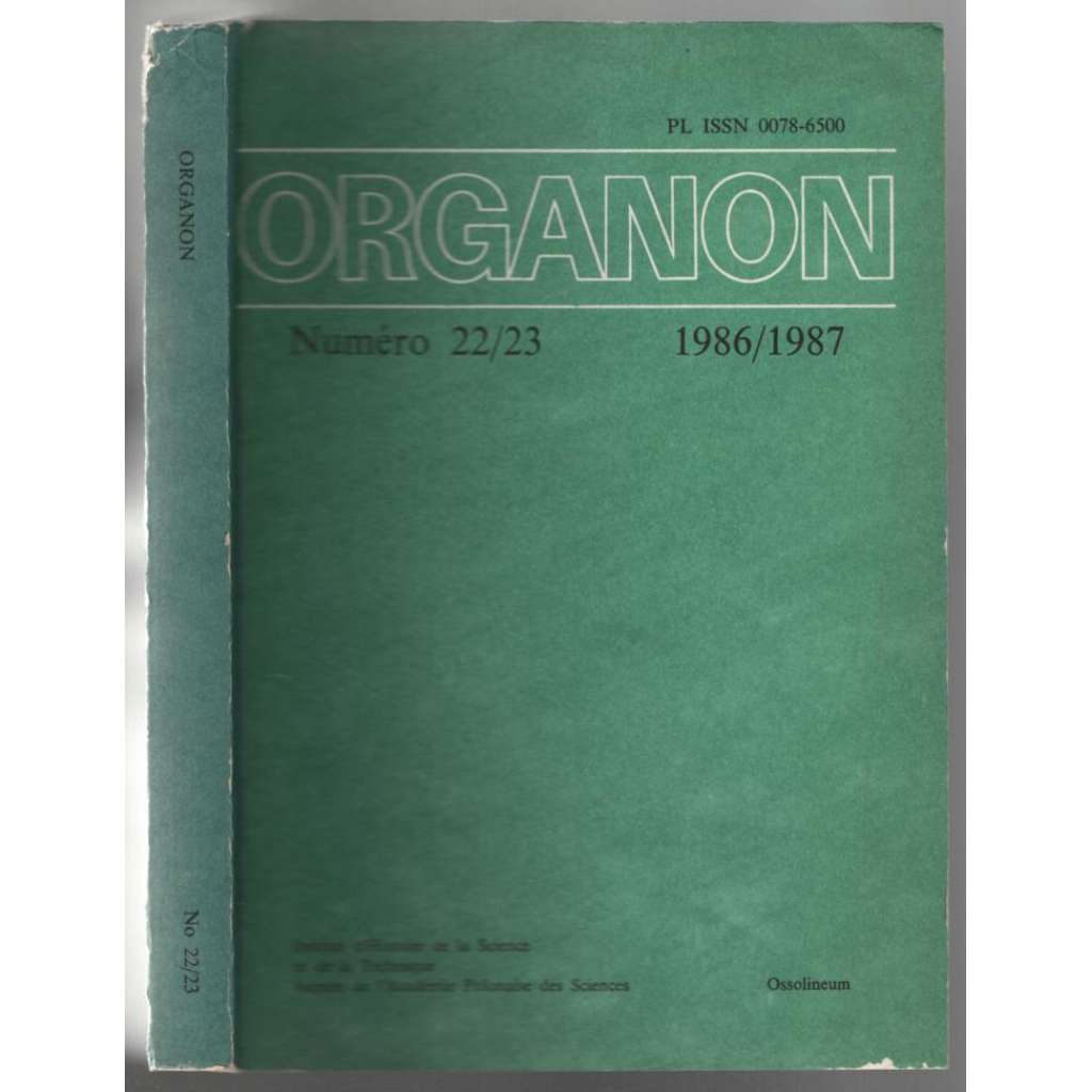 Organon; Numéro 22/23, 1986/87 [polský vědecký časopis]