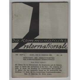 Die Kommunistische Internationale; XVI. Jahrgang 1935, Heft 4 [komunismus]