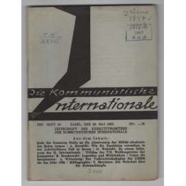 Die Kommunistische Internationale; XVI. Jahrgang 1935, Heft 10 [komunismus]